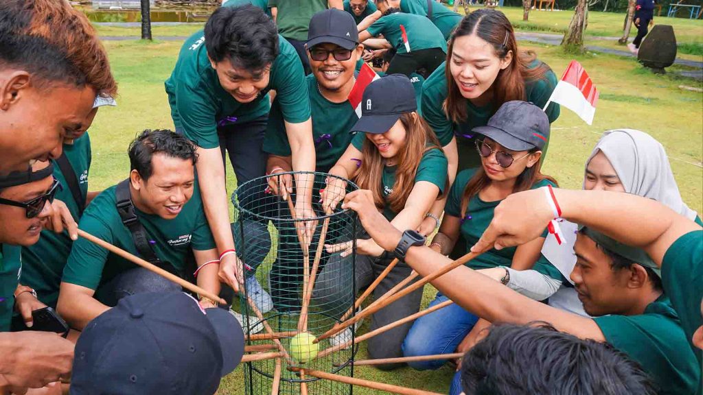 Tempat Team Building di Denpasar: Taman Jepun dengan Fasilitas Lengkap 2 kegiatan team building di denpasar di taman jepun bali dengan lokasi strategis